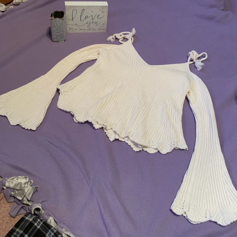 Cream sweater
